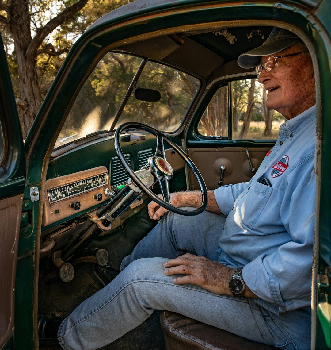 Portrait of a Uruguayan male automotive historian and editor in his 40s