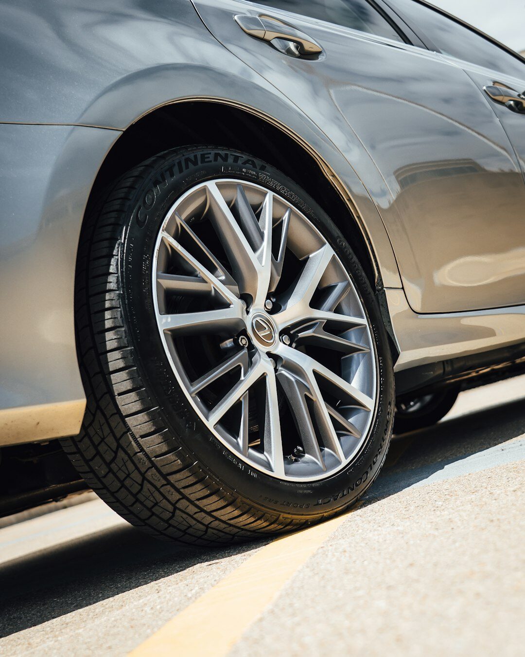 car tire pressure check